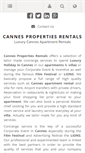 Mobile Screenshot of cannes-properties-rentals.com